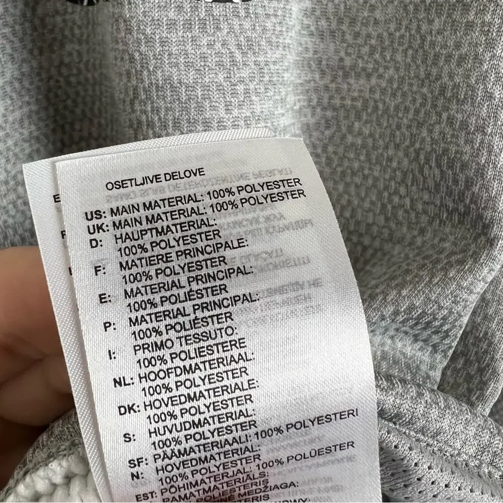 Adidas Men’s Climawarm Hoodie Sweatshirt Small Gray